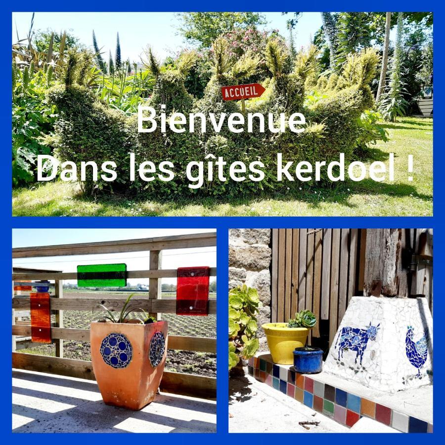 La Grange Aux Lievres, Gites Kerdoel Cléder Eksteriør billede